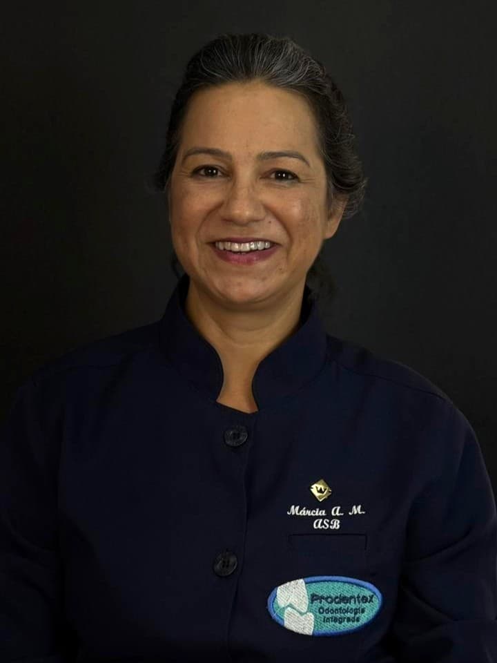 Marcia A. M., assistente odontológica na Prodentex, em Joinville